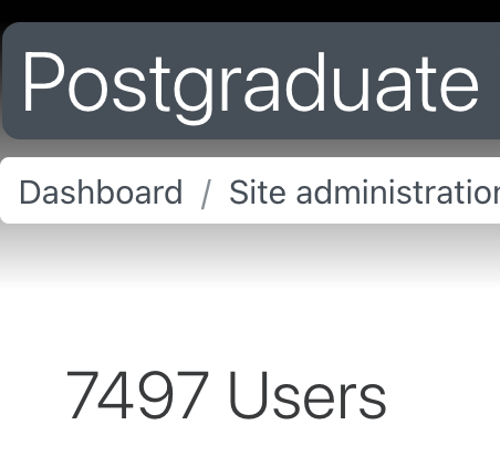 PGVLE approaches 7500 users